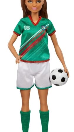 Barbie Soccer Fashion Doll, CoComelon Wooden Balancing Toy, Halloween Coloring Poster Set & more (9/5)