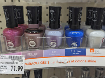 Sally Hansen Miracle Gel Nail Color Just $6.49 Per Bottle At Kroger (Regular Price $11.99)