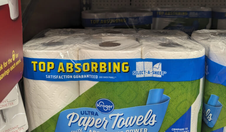 Get Kroger Ultra Paper Towels For Just $5.99