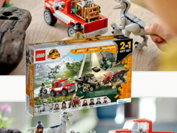 LEGO Jurassic World Dino Combo Pack $45 Shipped Free (Reg. $79.98) – 2 in 1 Triceratops and Velociraptor Gift Set