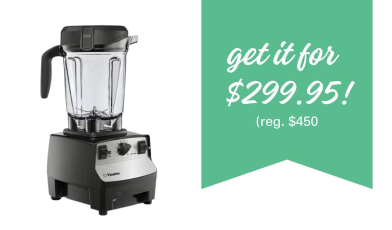 Vitamix Reconditioned 5300 Model Only $300 (reg. $450)!