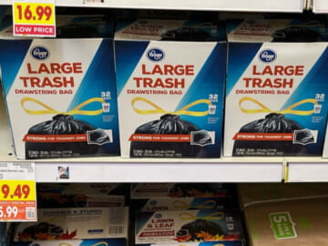 Kroger Drawstring Trash Bags Just $5.99 At Kroger