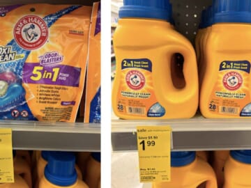 $1.99 Arm & Hammer Laundry Detergent, No Coupons Needed!
