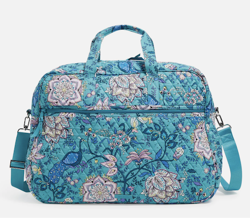Vera Bradley Cotton Grand Traveler Bag