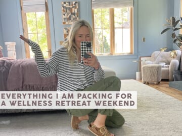 What I’m Bringing/Wearing To My Solo Weekend Retreat (Spoiler: It’s A Lot Of Comfy+Nature+Workout Clothes)