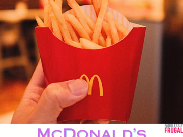 Every Friday For The Rest Of The Year, Head To McDonald’s To Get FREE Fries!