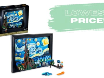 LEGO 3D Wall Art | The Starry Night | Lowest Price!