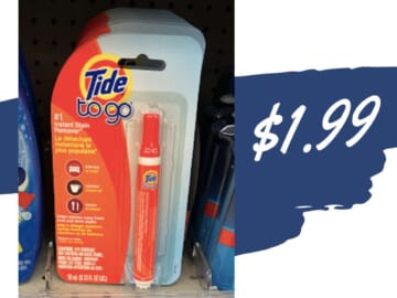 Get Up to 5 Tide To-Go Pens for Just $1.99 at Kroger
