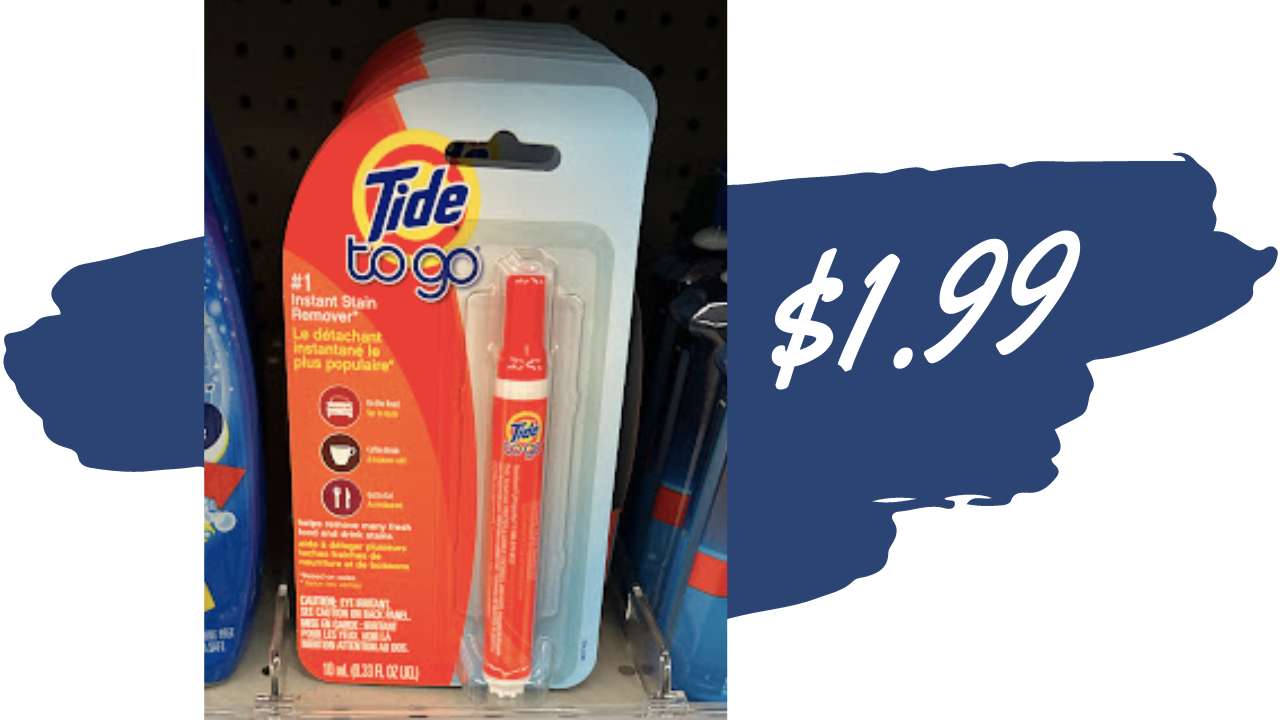 Get Up to 5 Tide To-Go Pens for Just $1.99 at Kroger