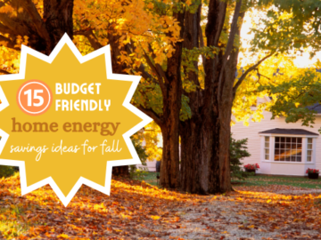 15 Budget Friendly Home Energy Savings Ideas for Fall