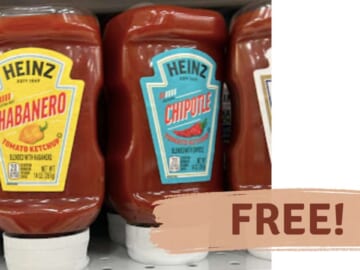 FREE Heinz Chipotle, Jalapeno, & Habanero Ketchup | Kroger Mega Deal