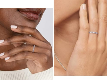 Make a statement of everlasting love and elegance with this Half Eternity Ring for Women for just $7.49 After Code + Coupon (Reg. $29.99) + Free Shipping