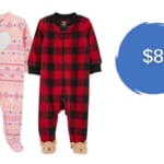 Carter’s | $8 One-Piece Fleece Pajamas