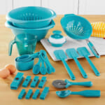 Mainstays Kitchen Tools and Gadget 28-Piece Set, Teal $8.88 (Reg. $10)