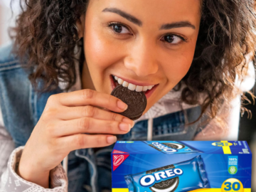 OREO 30-Pack Chocolate Sandwich Cookies Snack Packs $10.50 (Reg. $13.38) – 35¢/4-Count Pack