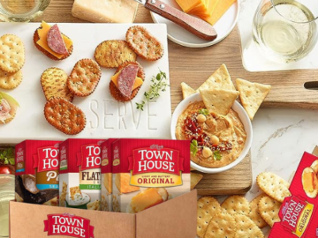 Town House 4-Variety Pack Crackers as low as $11.43 After Coupon (Reg. $17.59) + Free Shipping – $2.86/Box