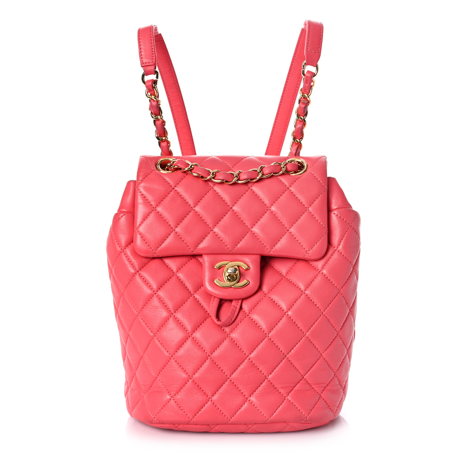 4b96c047ae71fddd56c66b80466fa8d3 product image of CHANEL Lambskin Quilted Mini Urban Spirit Backpack Pink FASHIONPHILE