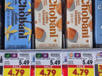 Get Chobani Coffee Creamer As Low As $2.04 At Kroger (Regular Price $5.49)