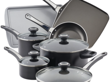 Farberware High Performance Nonstick 17 Piece Aluminum Cookware Set