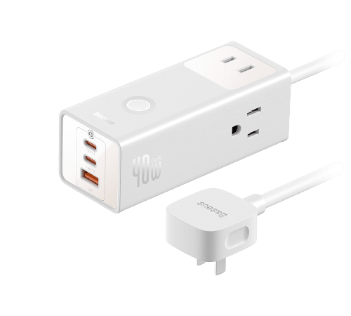 Baseus PowerCombo Pro 40W 6-Port Power Strip for $18 + $6.90 shipping