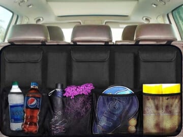 Backseat Organizer, Grounded Surge Protector, Stacy’s Pita Chips & more (8/14)