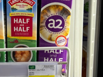 a2 Half and Half As Low As $2.99 Right Now At Kroger