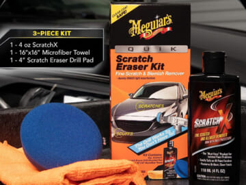 Meguiar’s Quik Scratch Eraser Kit $15.99 (Reg. $29.47)