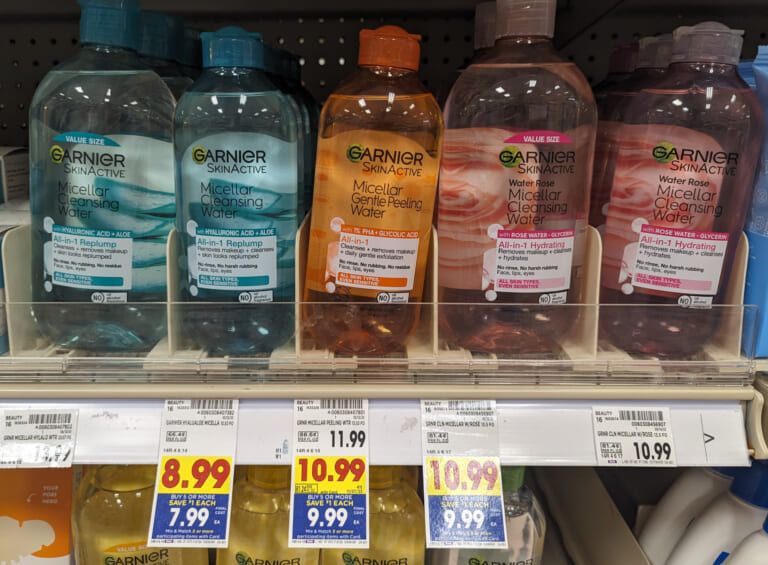Garnier SkinActive Micellar Water As Low As $5.99 At Kroger