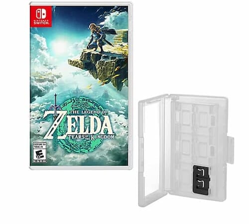 *HOT* Nintendo Switch: Zelda: Tears of the Kingdom Game & Caddy only $39.99 shipped!