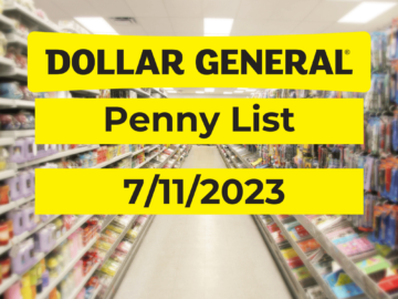 Dollar General Penny List | July 11, 2023