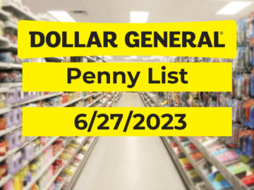 Dollar General Penny List | June 27, 2023