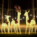 Illuminate your outdoor space with this Light Up Deer Family, 3-Piece Set for just $119.99 After Code (Reg. $299.99) + Free Shipping