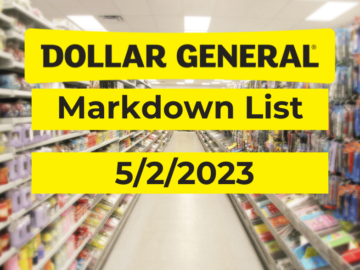 Dollar General Penny List & Markdowns 5-2-2023