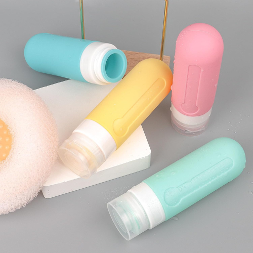 Travel Bottles for Toiletries, 4-Pack $6.99 After Code (Reg. $29.99) – FAB Ratings! $1.75/bottle!