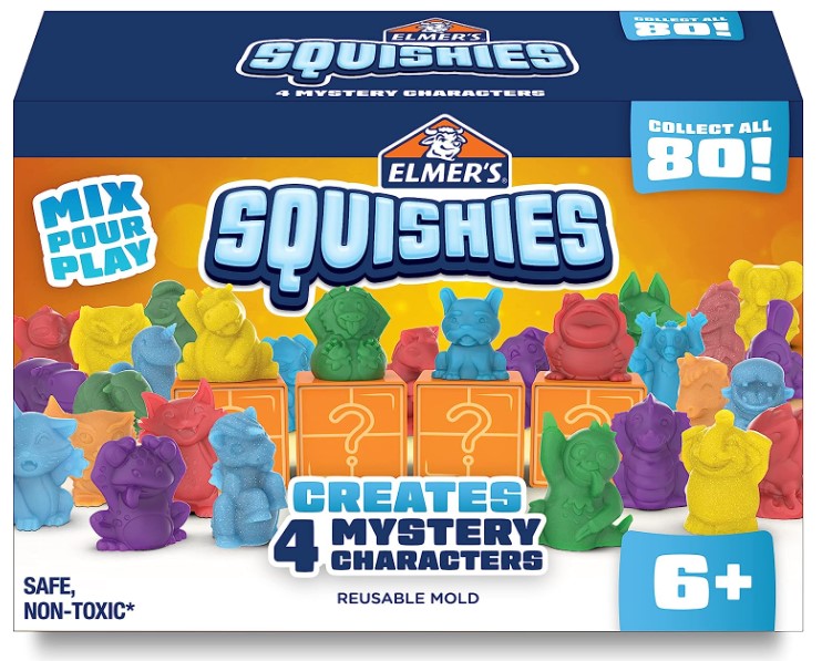 Elmer’s Squishies Craft Kit, Melissa & Doug Campfire Playset, Lights and Sounds Emergency Vehicles Set & more (7/21)
