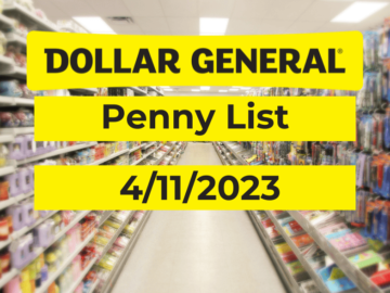 Dollar General Penny Deals | April 11, 2023