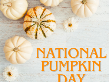 Celebrate National Pumpkin Day With Us 10/26