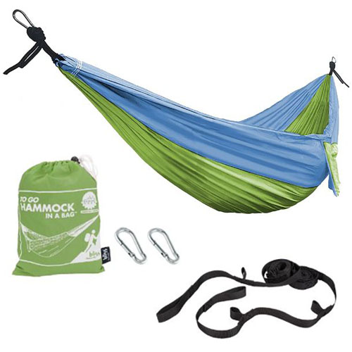 Bliss Hammocks Portable Travel Camping Hammock in a Bag with Tree Straps $9.99 (Reg. $26) – 54-inch Wide, 300 lb. Capacity