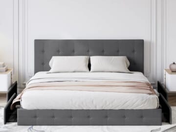 Way Day Bed Frame Deals: Upholstered Platform Storage Bed for $227.44 shipped (reg. $760), plus more!