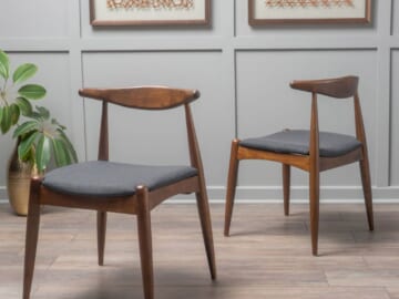GDF Studio Sandra Mid Century Modern Dining Chair 2-Pack for $98 + free shipping