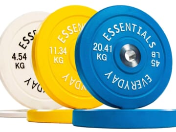 BalanceFrom Olympic Bumper Plate 160-lb. Weight Plate Set for $160 + free shipping