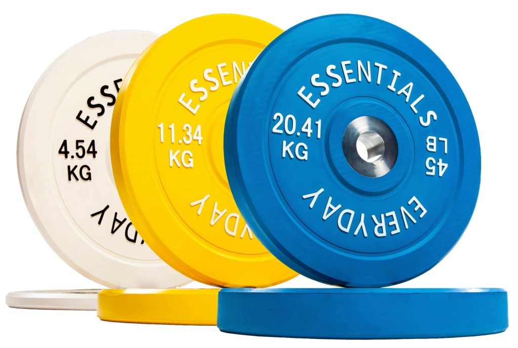 BalanceFrom Olympic Bumper Plate 160-lb. Weight Plate Set for $160 + free shipping