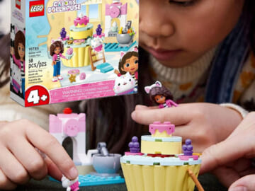 Lego Gabby’s Dollhouse Bakey with Cakey Fun, 58-Piece Set $7.99 (Reg. $11) – Lowest price in 30 days