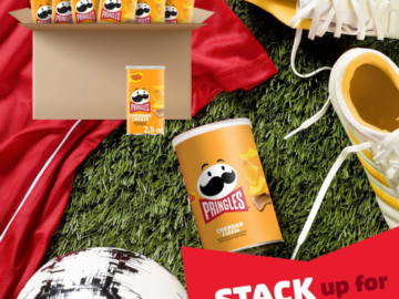 Pringles 12-Pack Cheddar Cheese Potato Crisps Chips as low as $20.30 Shipped Free (Reg. $41) – $1.69/2.5 Oz Can