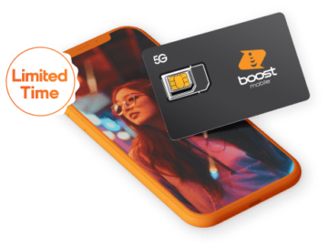 Boost Mobile 2GB 5G/4G Data Plan for $10/mo. for new customers + free shipping