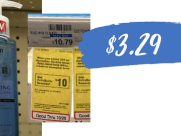 $3.29 Eucerin Hydrating Gel Cleanser (reg. $10.79)