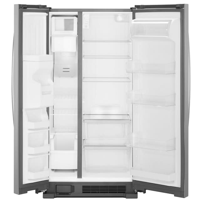 Whirlpool 24.6-cu ft Side-by-Side Refrigerator with Ice Maker for $1,149 + free delivery