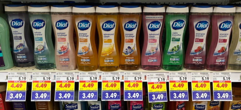 Dial Body Wash As Low As $2.49 Per Bottle At Kroger (Regular Price $5.19)