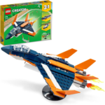 LEGO Creator 215-Piece 3-in-1 Supersonic-Jet Building Kit $15.99 (Reg. $20)