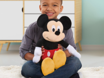 Disney Mickey Mouse Plush Toy, 19″ $10 (Reg. $22)